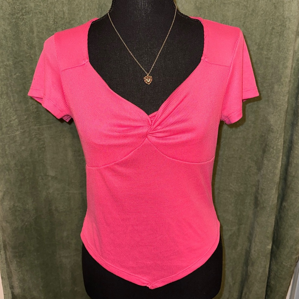 Hot pink Top Sz L 💕